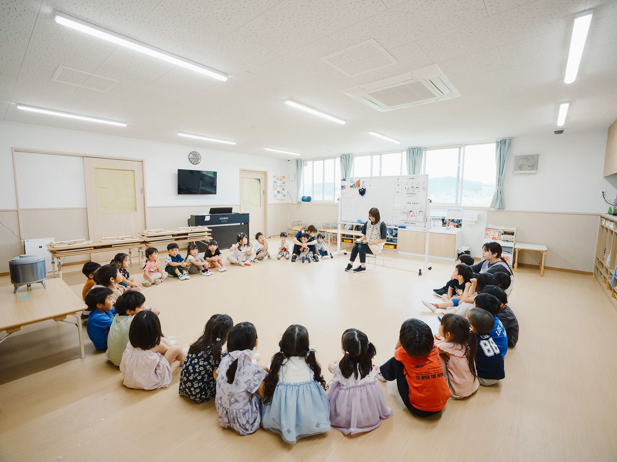安心して過ごせる、当園ならではの保育環境